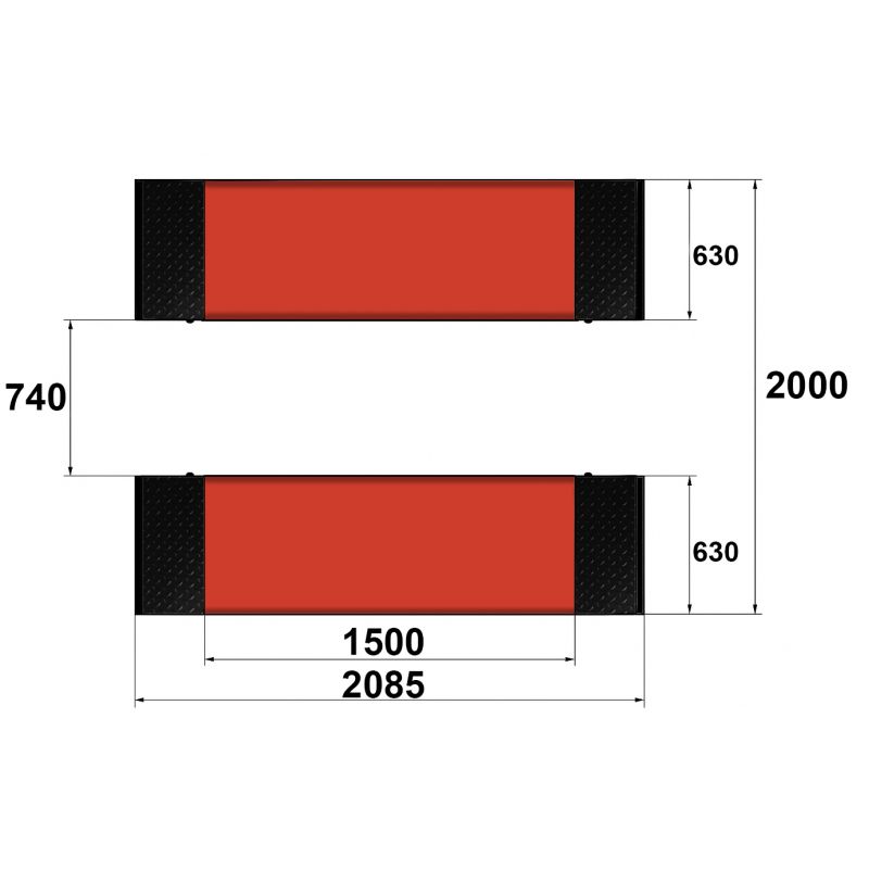 Automaatne käärtõstuk autole garaaži tõstuk KD5823 - Image 7