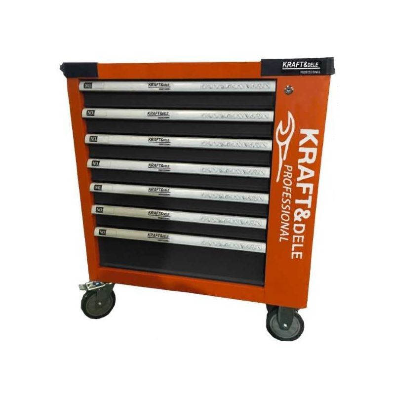 Tööriistakapp töökojakäru 258 osa KD1067