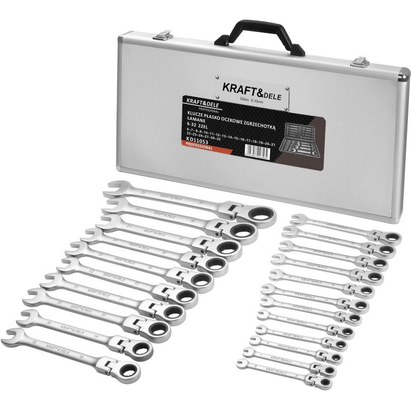Leht-silmusvõtmed põrkmehhanismiga 6–32 mm KD11053 - Pilt 2