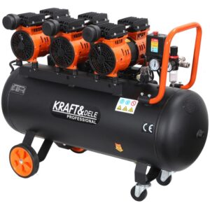 Õlivaba kompressor 100L 580L/min 3x2000W KD1394