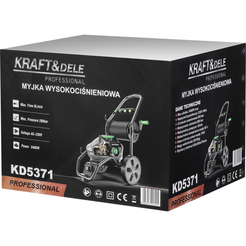 KÕRGSURVEPESURI 3400W 280BAR KD5371 - Pilt 7